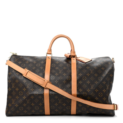 Louis Vuitton Monogram Keepall Bandouliere 55 1 of 25