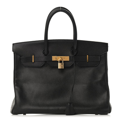 Hermes Ardennes Birkin 35 Black 1 of 15