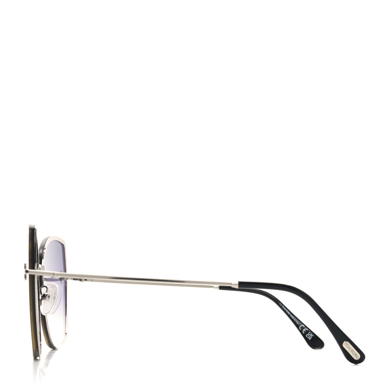 Tom Ford Metal Nickie Sunglasses TF1107 Silver 3 of 7