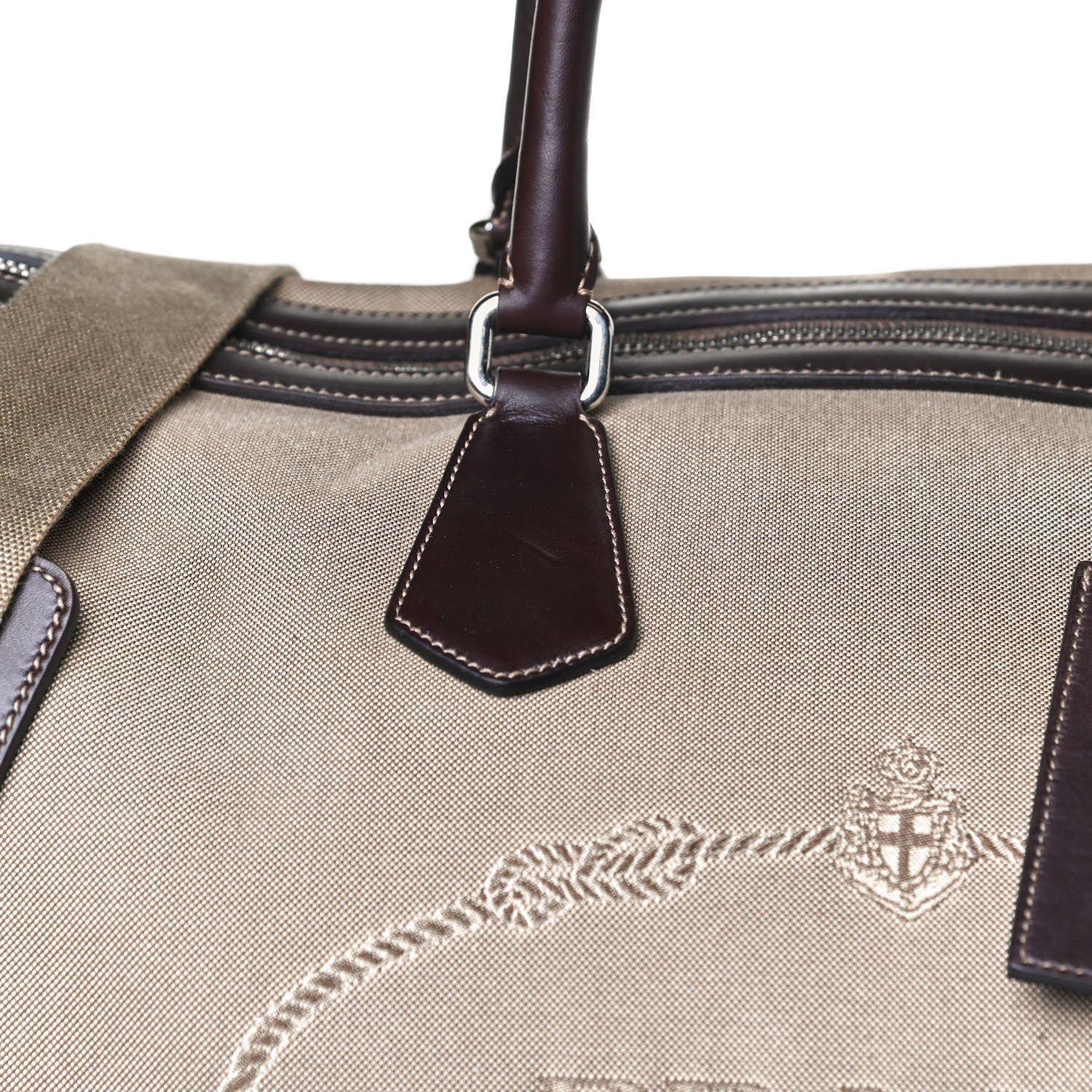 Prada Jacquard Logo Trolley Corda Moro 25 of 35