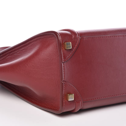 Celine Smooth Calfskin Micro Luggage Rust 16 of 18