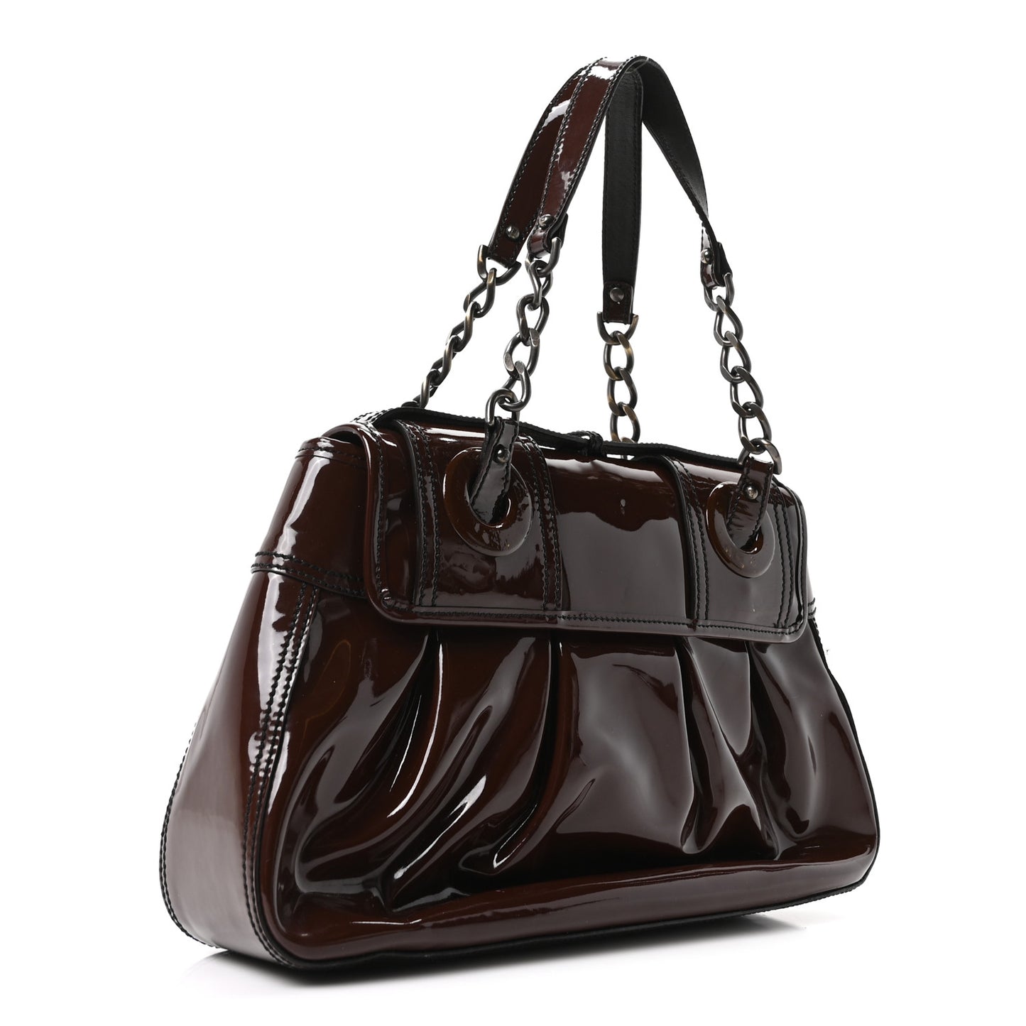 Patent B Bag Osso Marrone