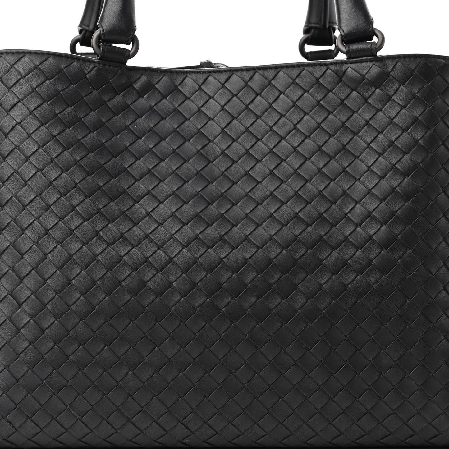 Nappa Intrecciato Tote Black