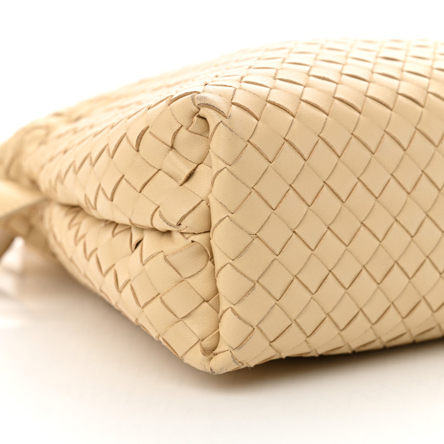 Bottega Veneta Nappa Intrecciato The Fold Crossbody Porridge 9 of 12