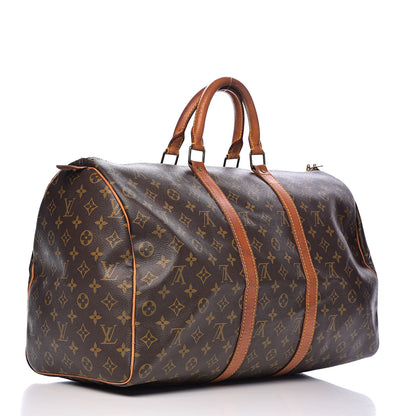 Louis Vuitton Monogram Keepall 50 3 of 30