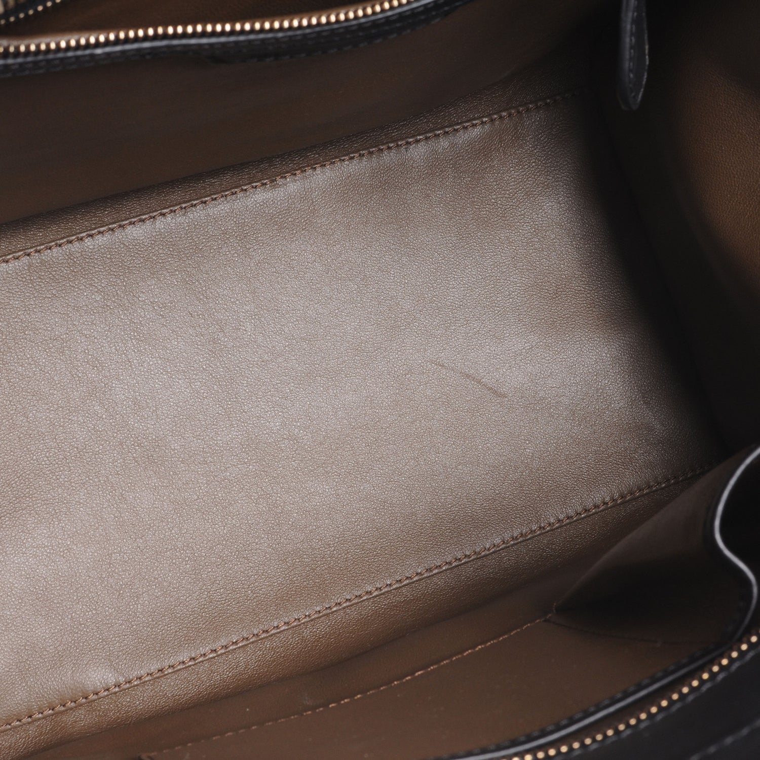 Celine Smooth Calfskin Suede Mini Tri-Color Luggage Black 7 of 10