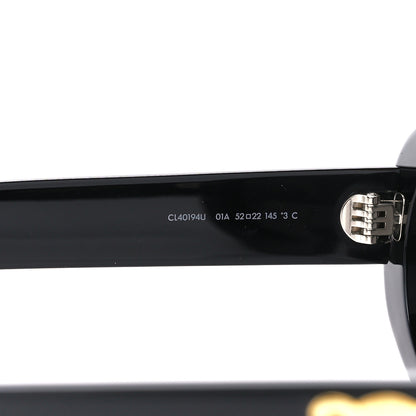 Celine Acetate Triomphe 01 Sunglasses CL 40194U Black 5 of 10