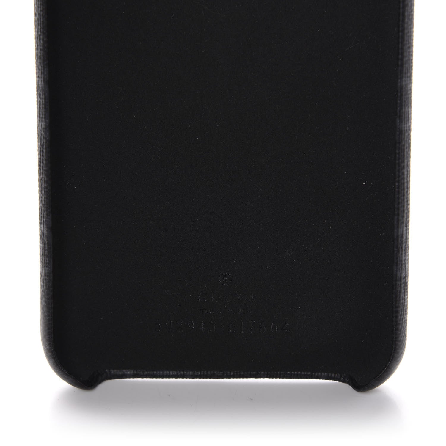 Gucci GG Supreme Monogram Top Handle iPhone XS Max Case Black 4 of 5