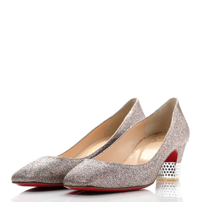 Christian Louboutin Glitter Crystal Gloria 45 Pumps 41 Multicolor 3 of 12
