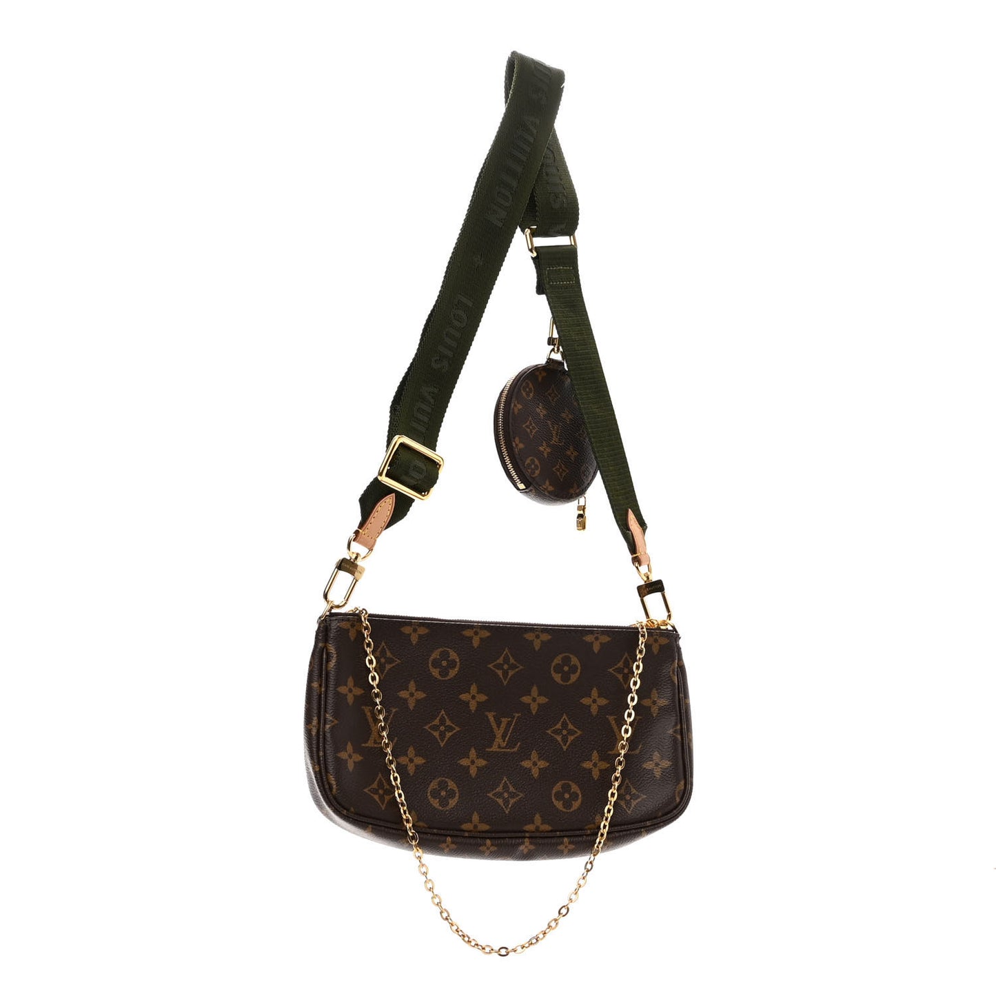 Monogram Multi Pochette Accessories Kaki