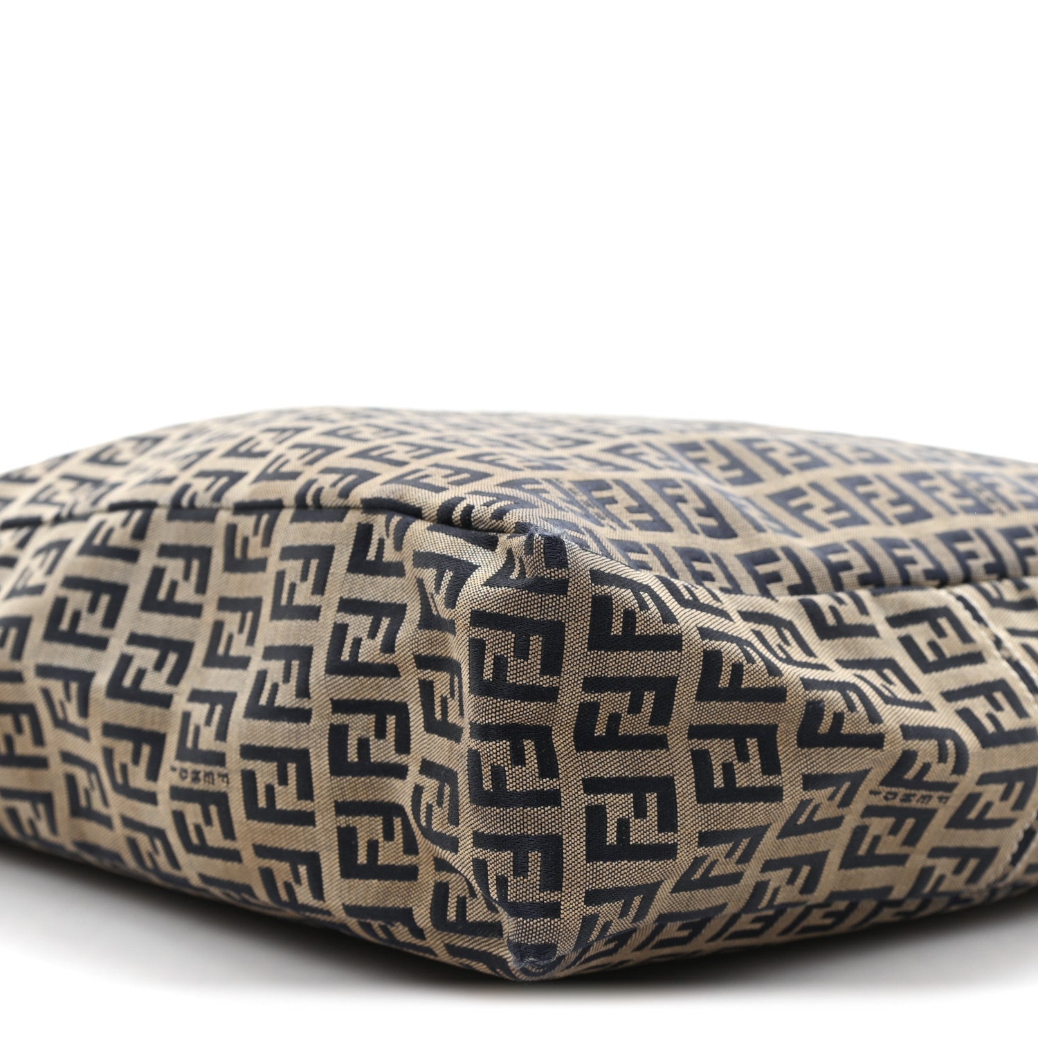 Fendi Zucchino Shopping Tote Navy 9 of 10