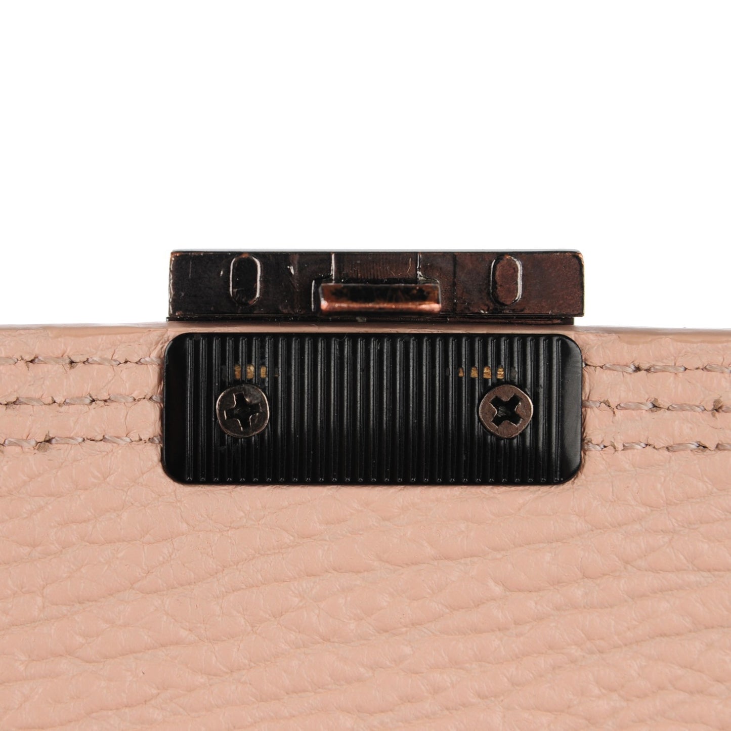 3.1 Textured Calfskin Large Pashli Satchel Blush