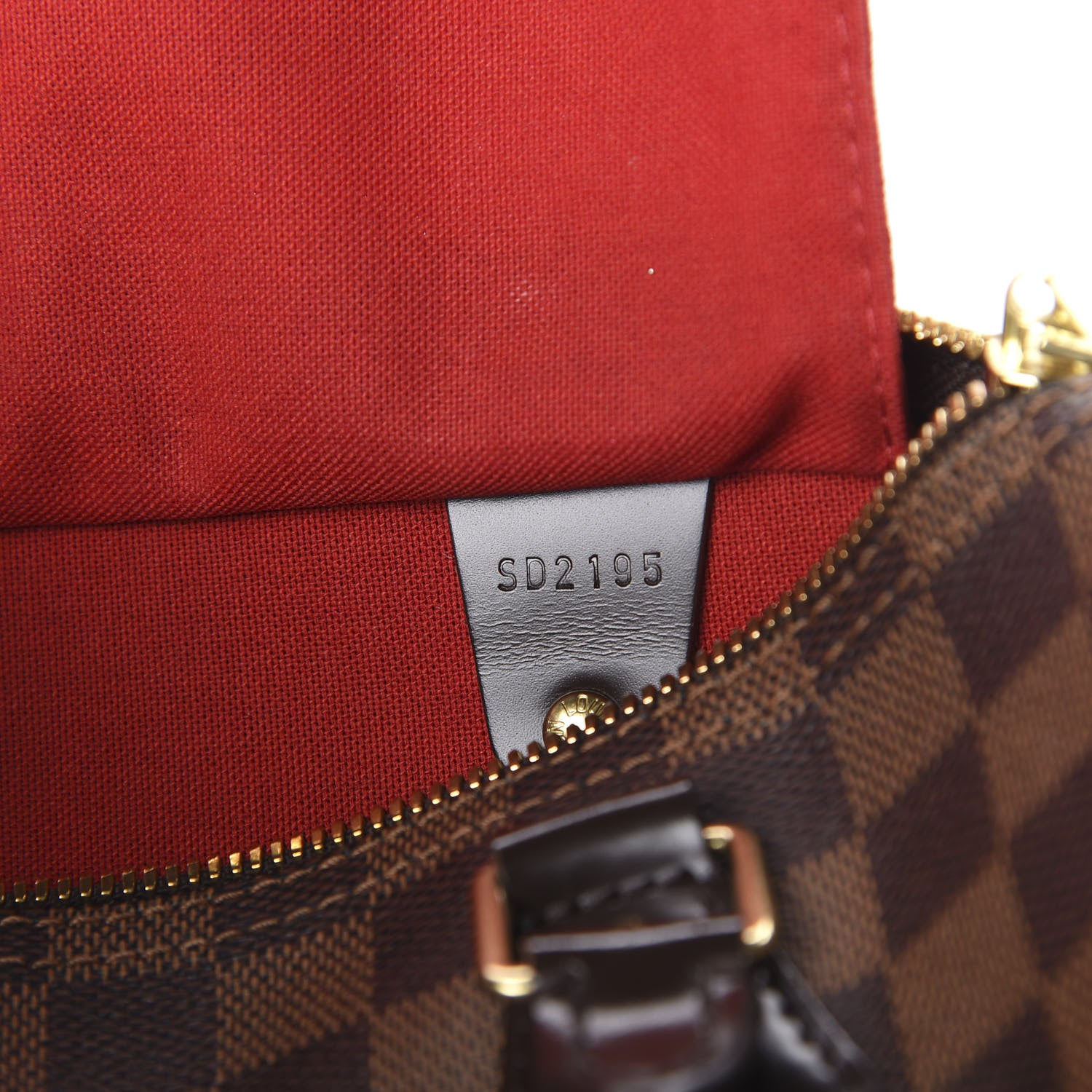 Louis Vuitton Damier Ebene Speedy Bandouliere 25 9 of 10