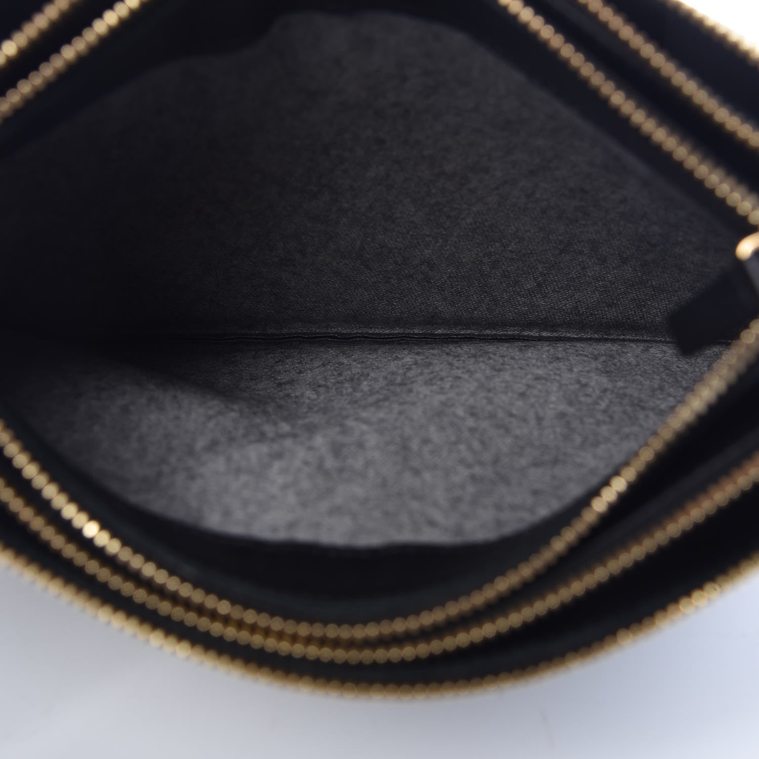 Celine Lambskin Large Trio Crossbody Bag Black 7 of 14