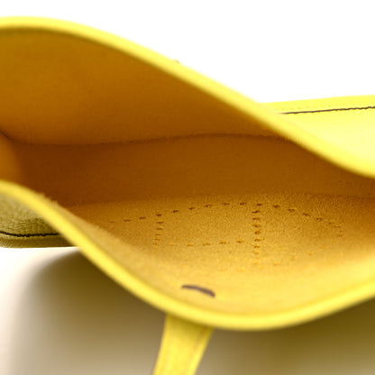 Hermes Taurillon Clemence Evelyne TPM Lime 5 of 10