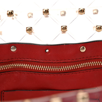 Valentino Garavani PVC Medium Rockstud Spike Shoulder Bag 10 of 12