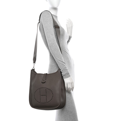 Hermes Epsom Evelyne III GM Etain 2 of 14