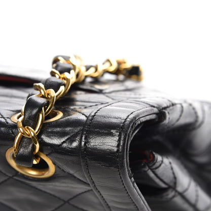 Chanel Lambskin Medium Double Flap Black 15 of 15