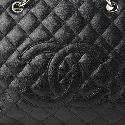 Chanel Caviar Quilted Grand Shopping Tote GST Black 10 of 10