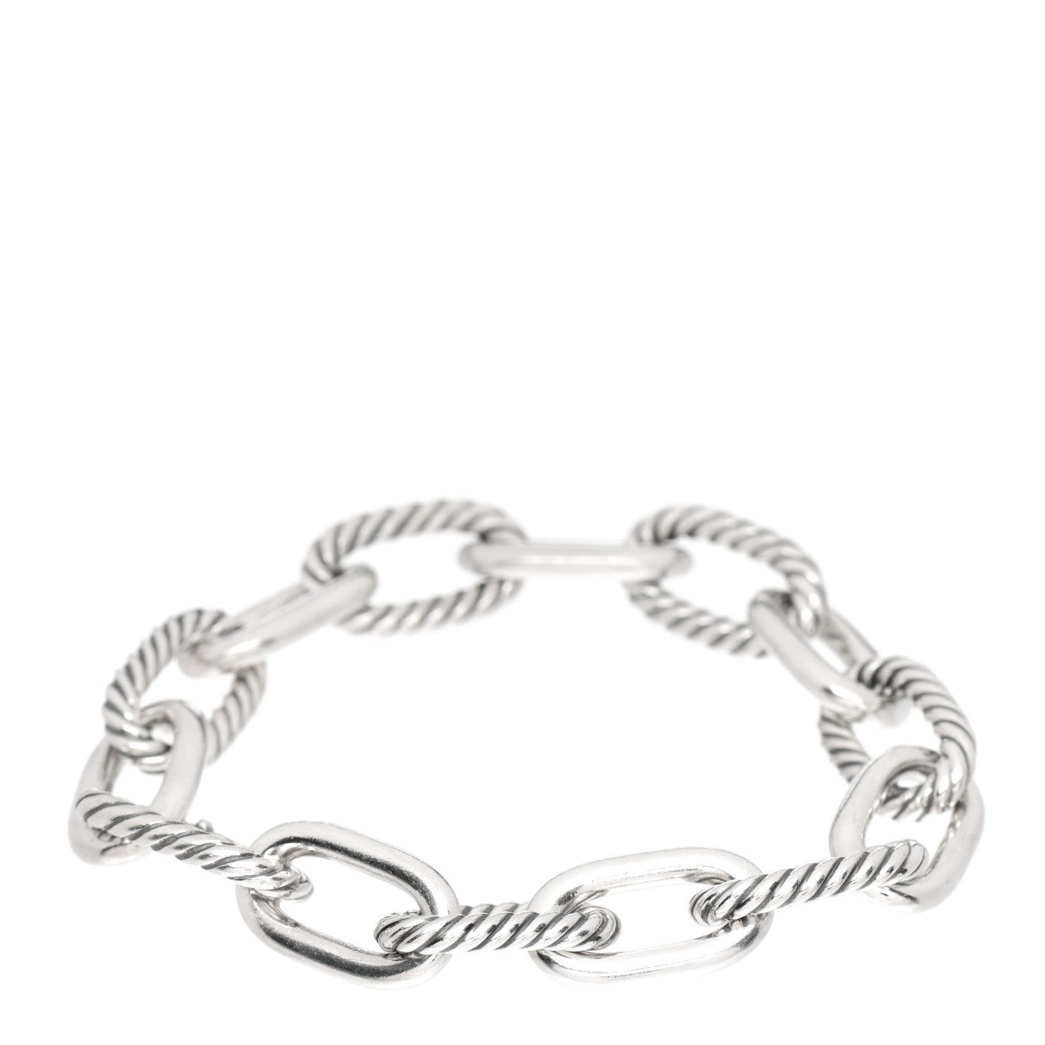 David Yurman Sterling Silver 11mm Madison Chain Bracelet 3 of 4