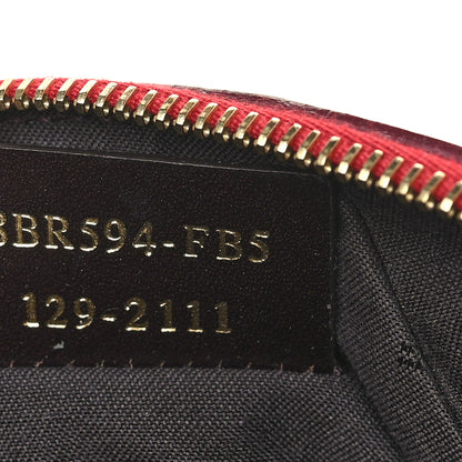 Fendi Zucchino Spalmati Forever Pochette Bordeaux Rubino 6 of 8