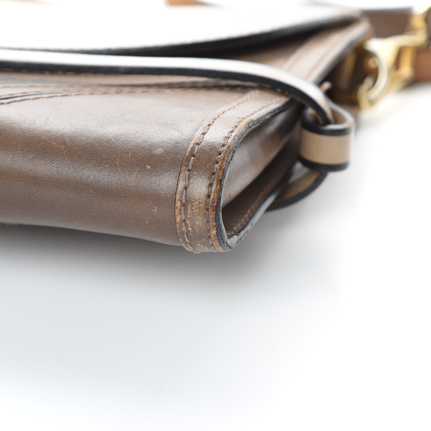 Burberry Bridle Calfskin Katherine Crossbody Clutch Brown 11 of 23