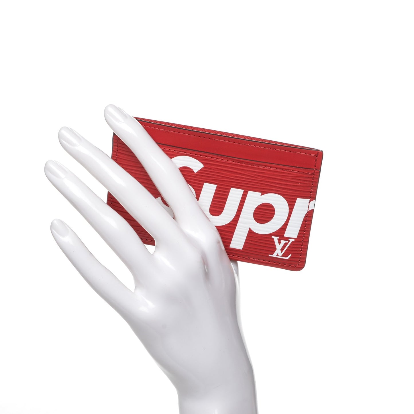 X SUPREME Epi Card Holder Red