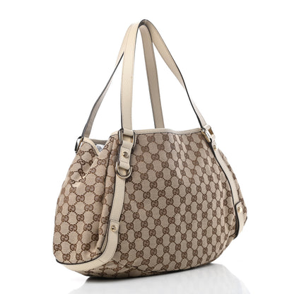 Gucci Monogram Medium Abbey Shoulder Bag Off White 3 of 13