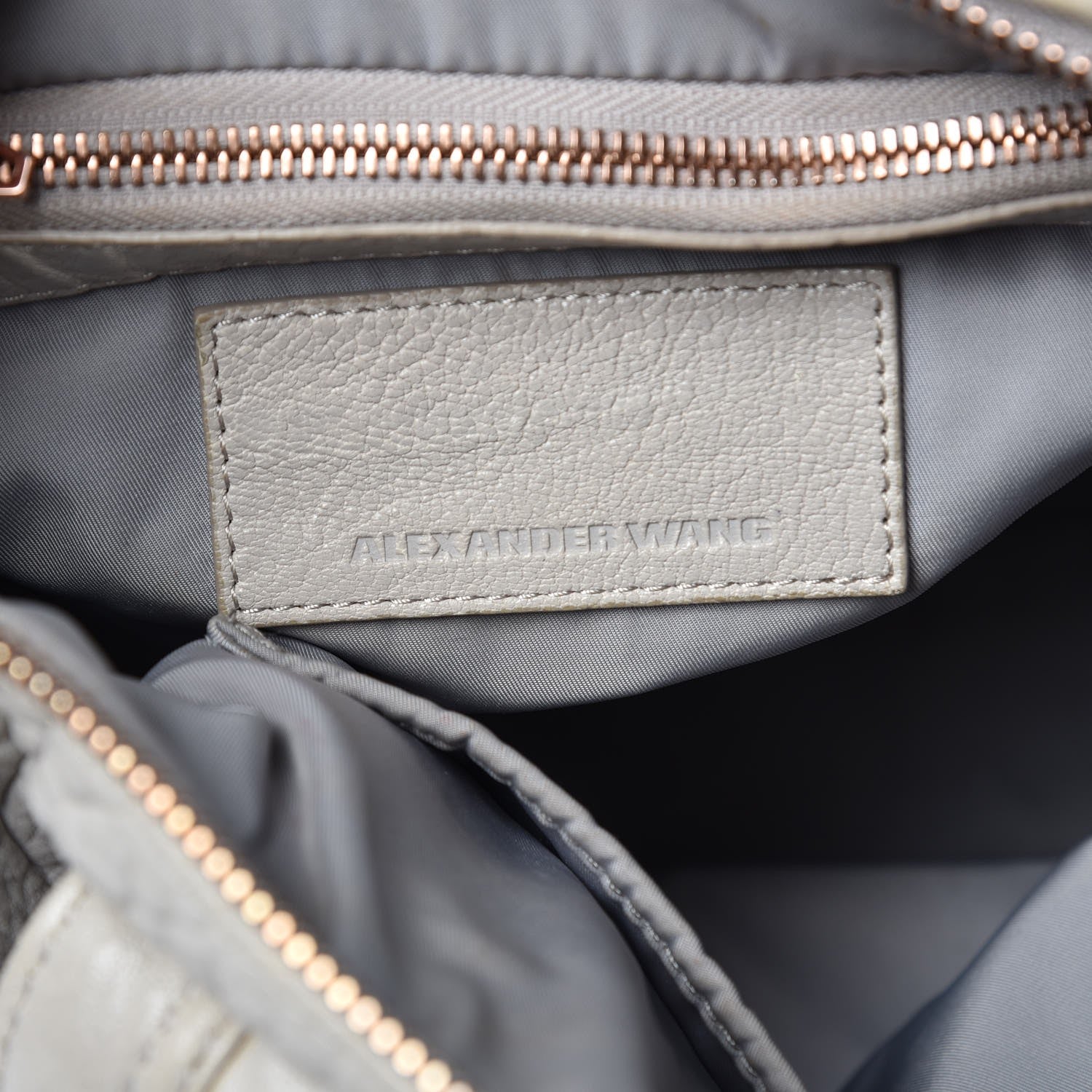 Alexander Wang Pebbled Lambskin Rocco Lilac Rose Gold Hardware 7 of 16