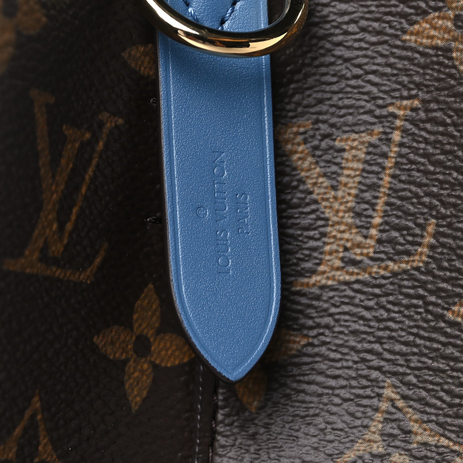 Louis Vuitton Monogram Neonoe MM Blue Jean 6 of 8