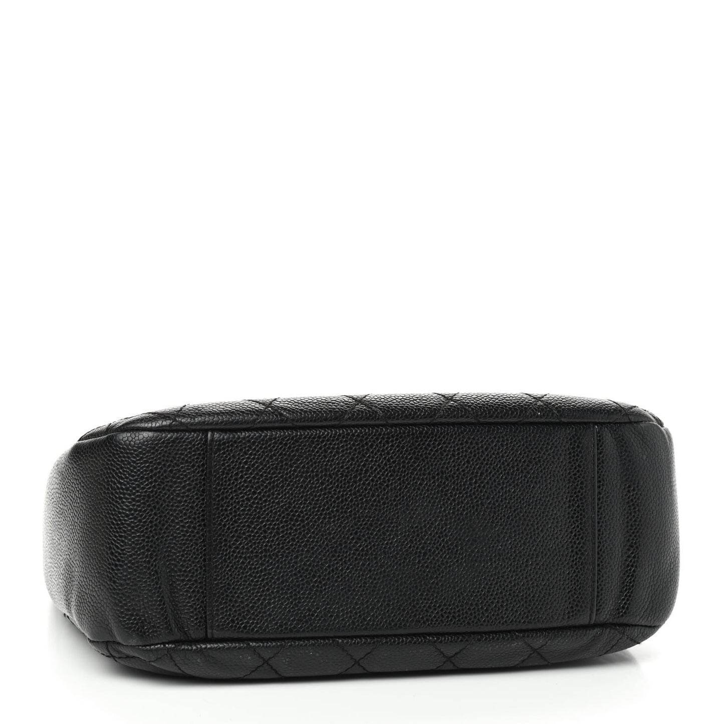 Caviar Quilted Timeless CC Shoulder Bag Black