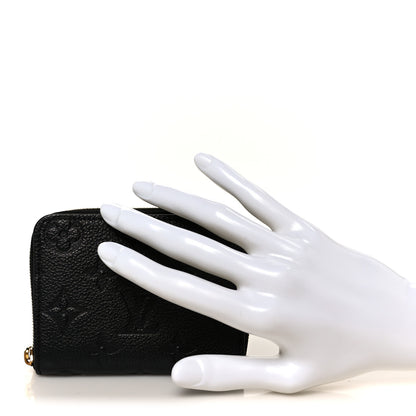 Louis Vuitton Empreinte Zippy Coin Purse Black 2 of 8