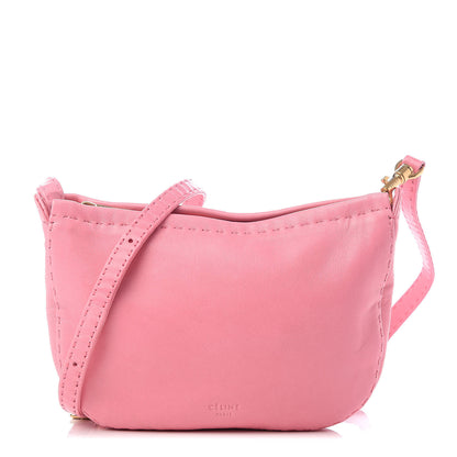 Celine Soft Lambskin Mini Croissant Pouch Crossbody Bag Bubble 1 of 10