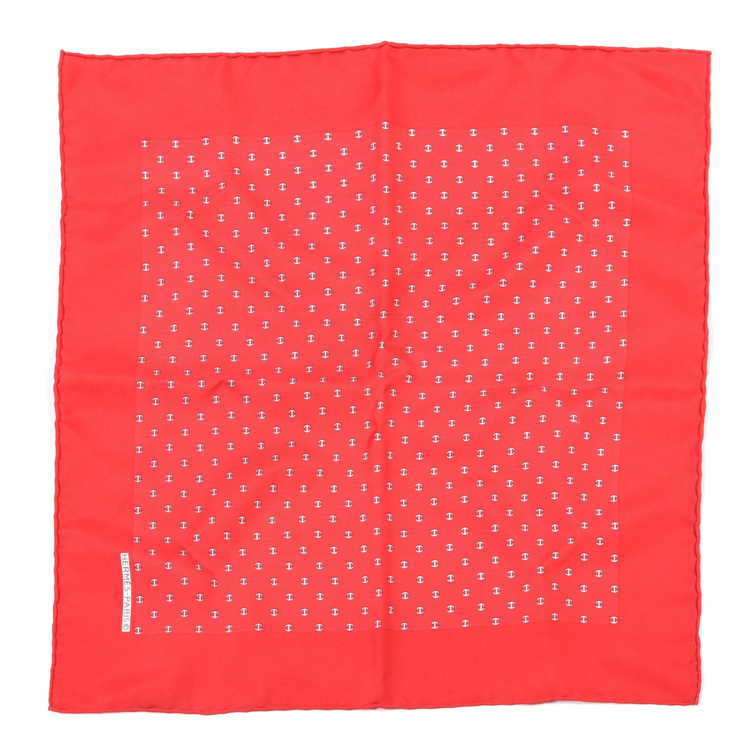 Hermes Silk Pocket Square 1 of 3