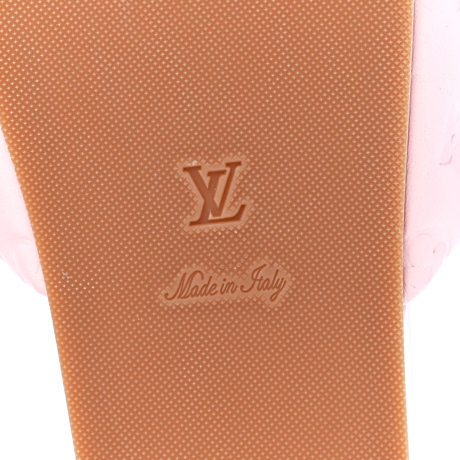 Louis Vuitton Lambskin Embossed Monogram Jumbo Flatform Mule Sandals 39 Rose Clair 6 of 8