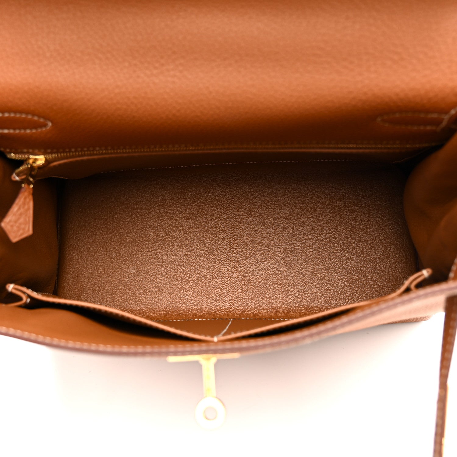 Hermes Togo Kelly Retourne 28 Gold 5 of 11