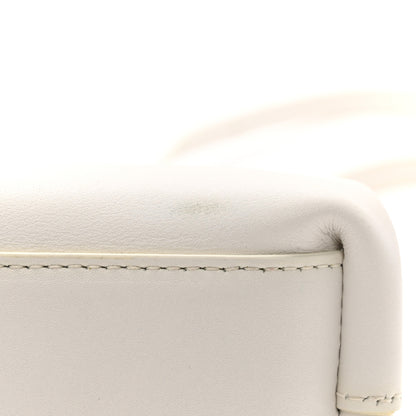 Bottega Veneta Calfskin Small The Point Triangle Bag Chalk 15 of 15