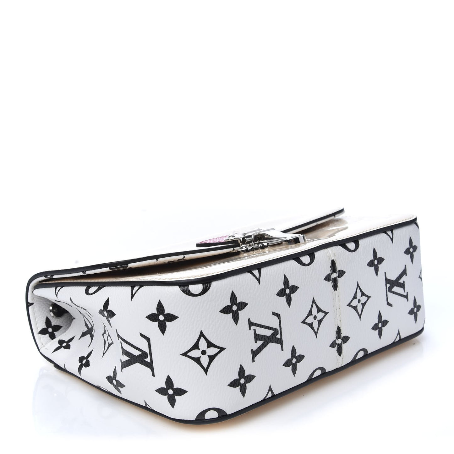 Patent Calfskin Monogram Cherrywood BB Creme