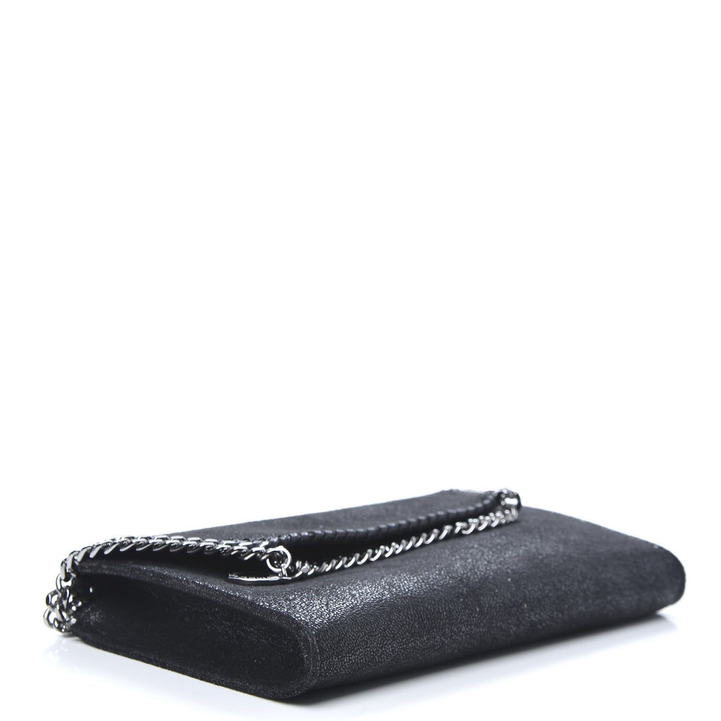 Shaggy Deer Mini Falabella Crossbody Bag Black