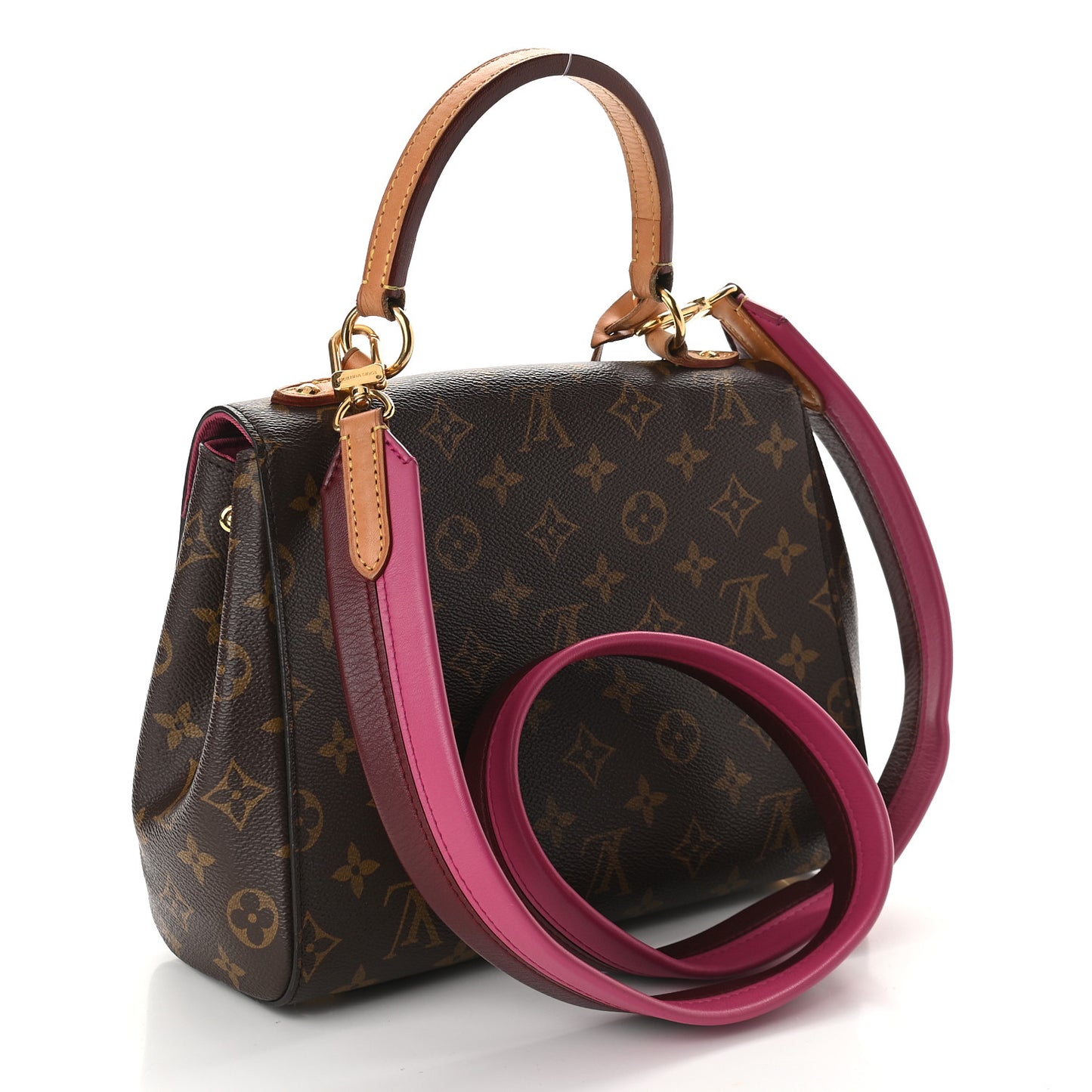 Monogram Cluny BB Bordeaux Fuchsia