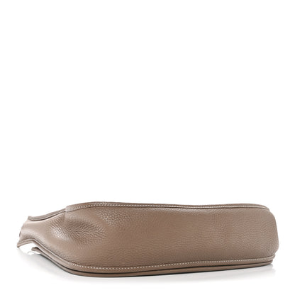 Hermes Taurillon Clemence Evelyne III GM Etoupe 4 of 13