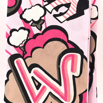 Louis Vuitton Silk Monogram Street Bandeau Rose 4 of 4
