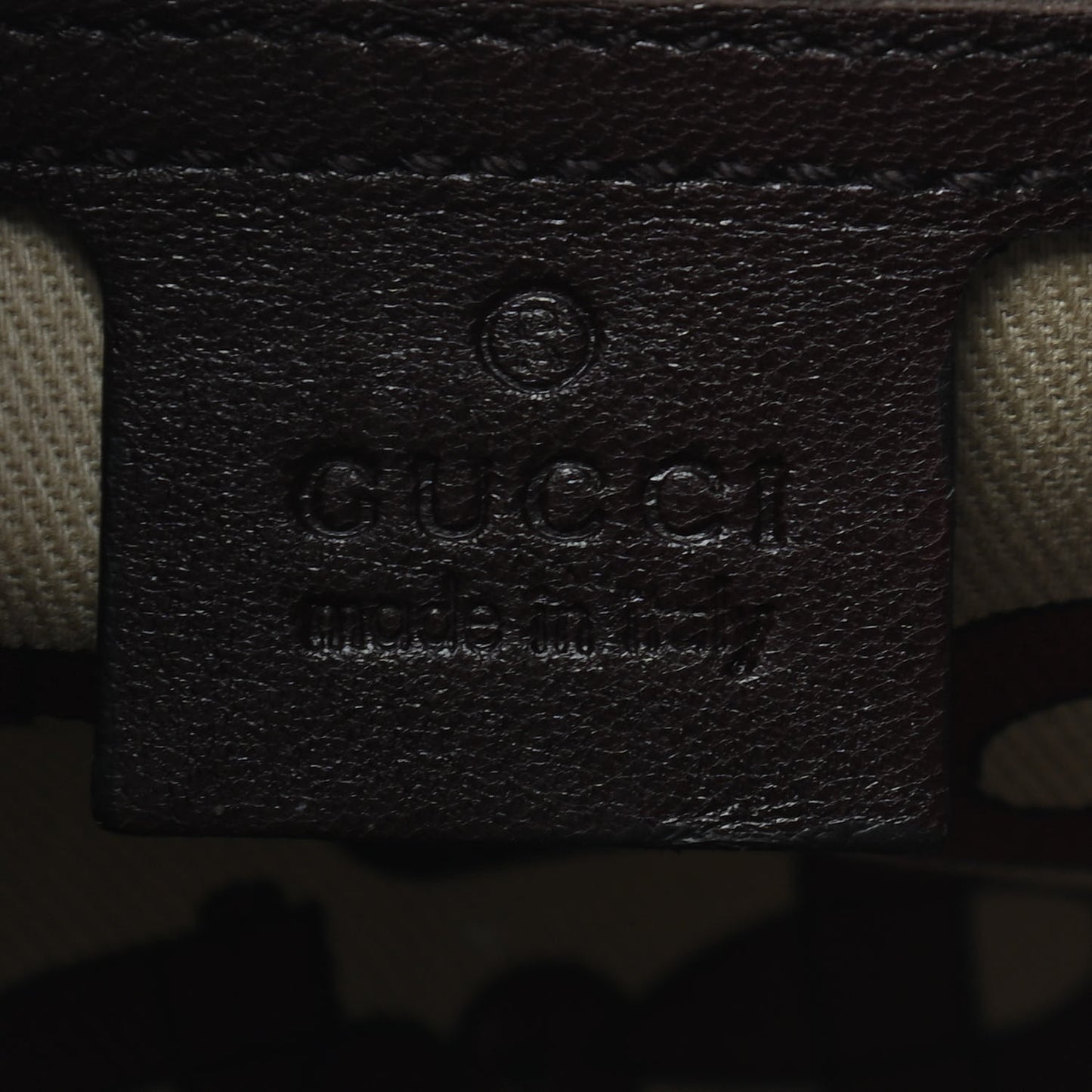 Guccissima Small Joy Shoulder Bag Brown