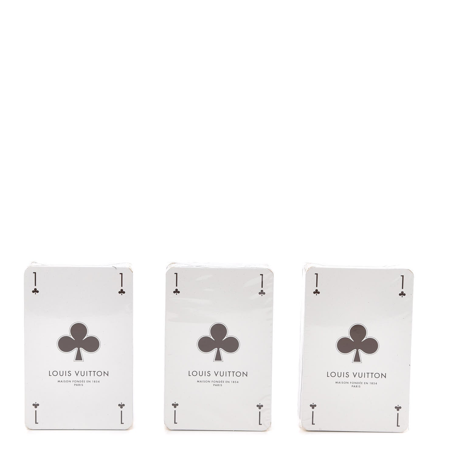 Louis Vuitton Monogram Fleur 3 Pack Playing Cards 3 of 5