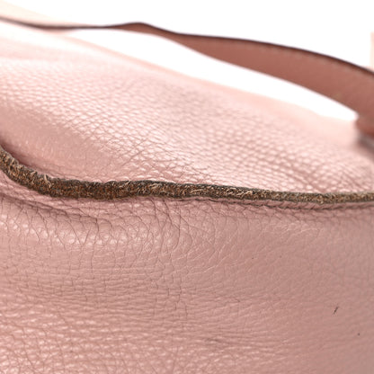 Chloe Calfskin Medium Marcie Round Zip Crossbody Blush Nude 11 of 24