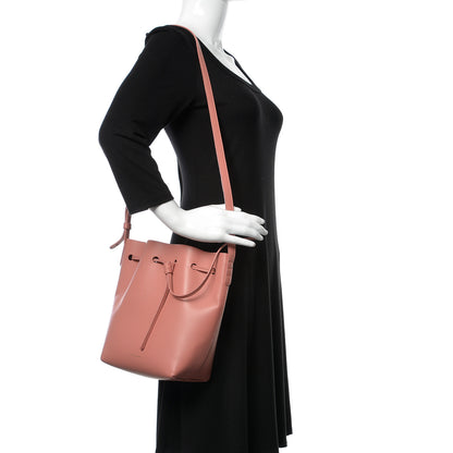 Mansur Gavriel Calfskin Mini Bucket Bag Blush 2 of 13