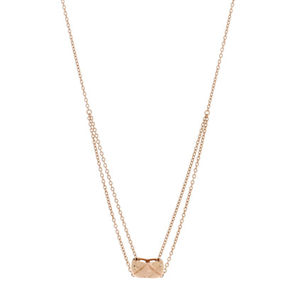 Chanel 18K Beige Gold Coco Crush Pendant Necklace 1 of 6