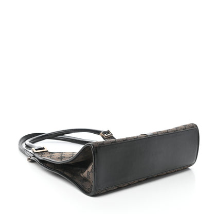 Gucci Monogram Bardot Shoulder Bag Black 4 of 9