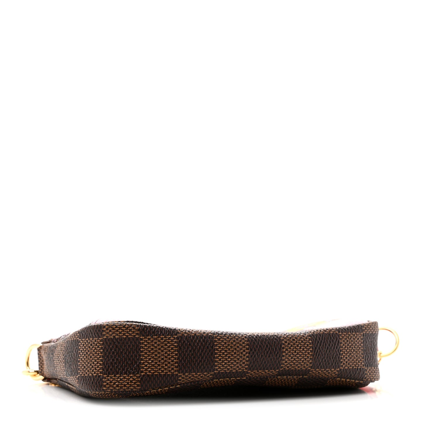 Damier Ebene 2019 Christmas Animation Mini Pochette Accessories Red