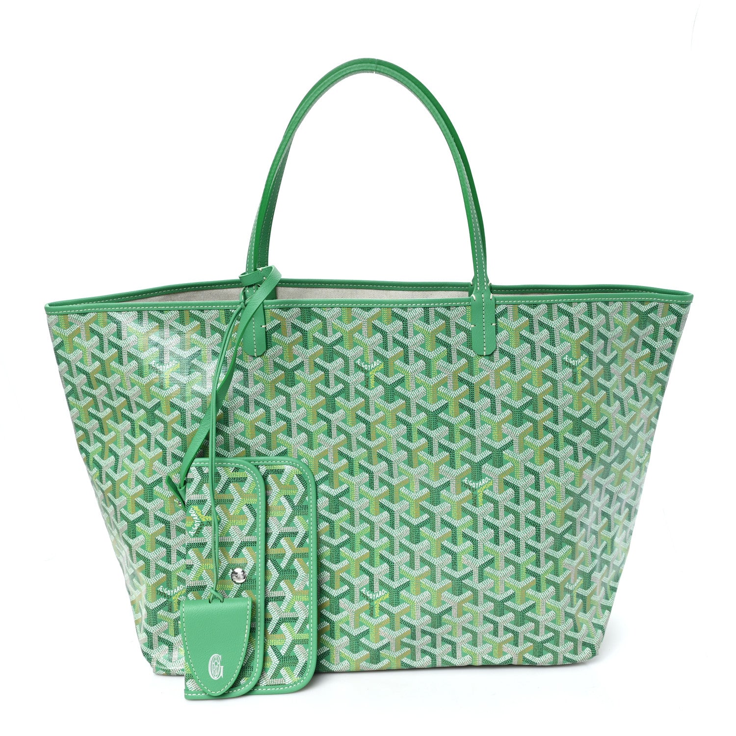 Goyard Goyardine Saint Louis GM Meadow Green 3 of 11